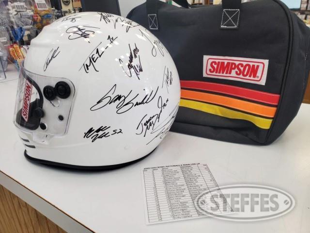 2020 Chili Bowl A Main Driver’s Autographed Helmet